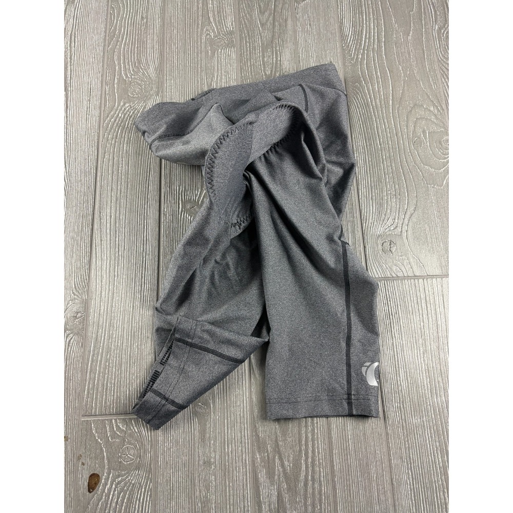 Pearl Izumi Womens Cycling Capri Leggings Size M Gray Padded Inseam 18